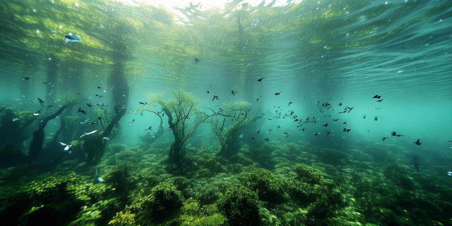 庐山西海水下森林:净化水质,百种候鸟重回栖息地